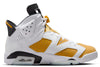 Men's Jordan 6 Retro White/Yellow Ochre-Black (CT8529 170)