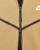 Men's Nike Sportswear Elemental Gold/Sail Tech Fleece Full-Zip Hoodie