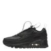 Little Kid's Nike Air Max 90 Toggle Black/Black-White-Black (CV0064 001)