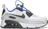 Little Kid's Nike Air Max 90 Toggle White/Iron Grey-Grey Fog (CV0064 101)