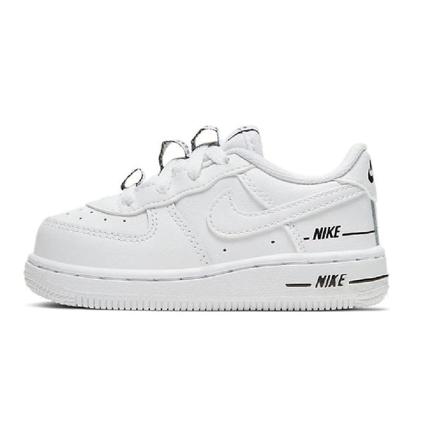 Toddler's Nike Force 1 LV8 3 White/White-Black (CW0986 100)
