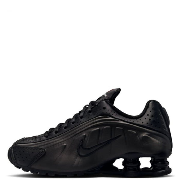 Big Kid's Nike SHOX R4 Black/Black-Black (CW2626 003)