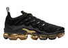 Men's Nike Air Vapormax Plus Black/Metallic Gold (CW7299 001)