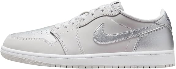 Men's Jordan 1 Retro Low OG Neutral Grey/Metallic Silver (CZ0790 002)