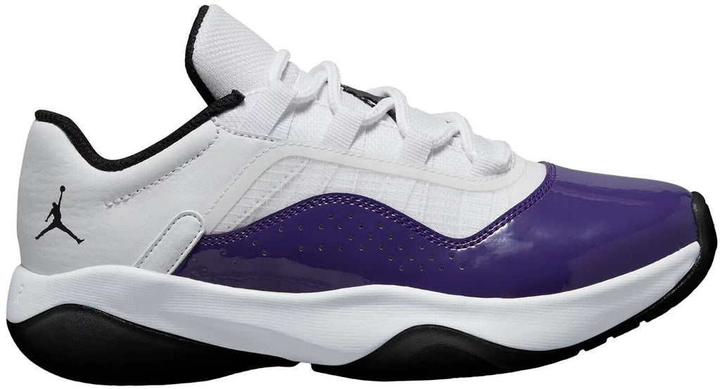 Big Kid's Jordan 11 CMFT Low White/Black-Field Purple (CZ0907 105)