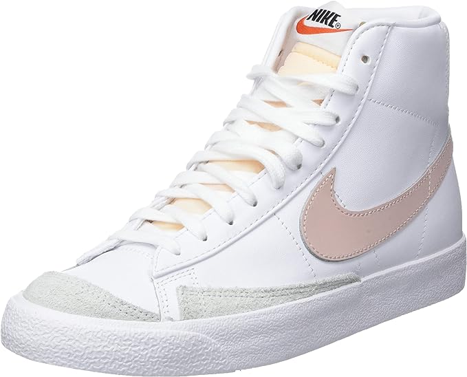 Women's Nike Blazer MID '77 White/Pink Oxford-Black (CZ1055 118)