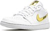 Women's Jordan 1 Low SE White/Metallic Gold-White (CZ4776 100)