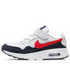 Little Kid's Nike Air Max SC White/University Red-Obsidian (CZ5356 103)