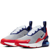 Little Kid's Nike Air Max 270 White/Deep Royal (CZ9833 100)