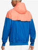Men's Nike Signal Blue/Crimson Bliss/Sail Sportswear Windrunner Hooded Jacket
