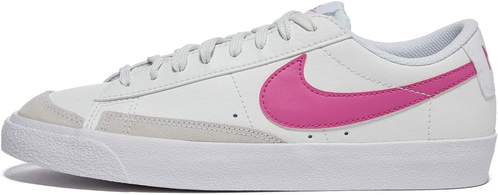 Big Kid's Nike Blazer Low '77 Summit White/Cosmic Fuchsia (DA4074 113)