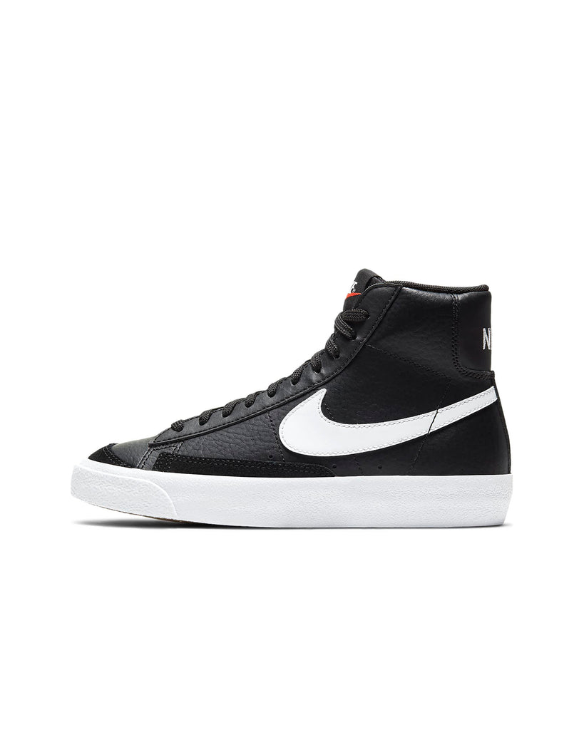 Big Kid's Nike Blazer Mid '77 Black/White-White-Team Orange (DA4086 002)