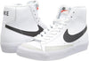 Big Kid's Nike Blazer Mid '77 White/Black-Team Orange (DA4086 100)