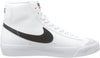 Big Kid's Nike Blazer Mid '77 White/Black-Team Orange (DA4086 100)