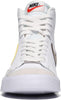 Big Kid's Nike Blazer Mid '77 White/Vivid Sulfur-Pecan (DA4086 103)