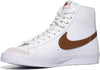 Big Kid's Nike Blazer Mid '77 White/Vivid Sulfur-Pecan (DA4086 103)