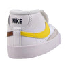 Toddler's Nike Blazer MID '77 White/Vivid Sulfur-Pecan (DA4088 103)