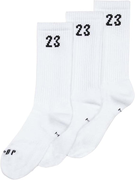 Jordan White Essentials Crew Socks - 3 Pairs