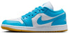 Women's Jordan 1 Low White/DK Powder Blue (DC0774 104)