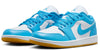 Women's Jordan 1 Low White/DK Powder Blue (DC0774 104)