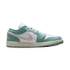 Women's Jordan 1 Low White/Lt Orewood Brn-Cannon (DC0774 138)