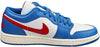 Women's Jordan 1 Low Sport Blue/Gym Red-White-Sail (DC0774 416)