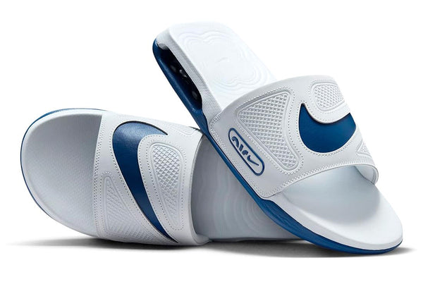 Men's Nike Air Max Cirro Slide Pure Platinum/Court Blue (DC1460 012)