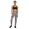 Women's Nike Purple Chalk/Black Icon Clash 7/8 Cropped Leggings