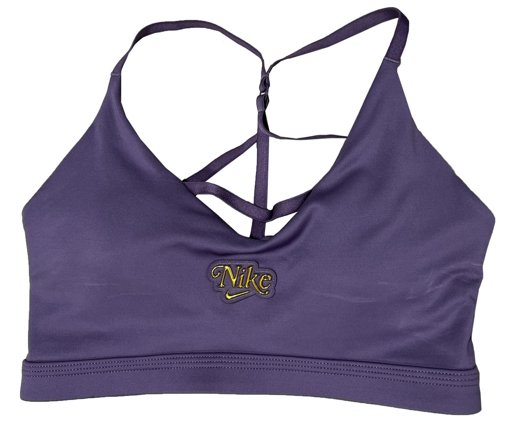 Women's Nike Violet Dri-Fit Indy Femme Light Sports Bra