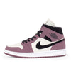 Women's Jordan 1 Mid SE Light Mulberry/Black (DC7267 500)