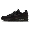 Men's Nike Air Max 90 Black/Black-Sport Red-White (DC9388 002)
