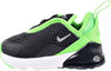 Toddler's Nike Air Max 270 Black/Chrome-Green Strike (DD1646 021)