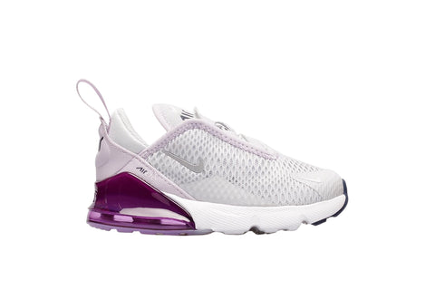 Toddler's Nike Air Max 270 Pure Platinum/Metallic Silver (DD1646 023)