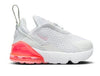 Toddler's Nike Air Max 270 White/Pink Foam-Summit White (DD1646 113)