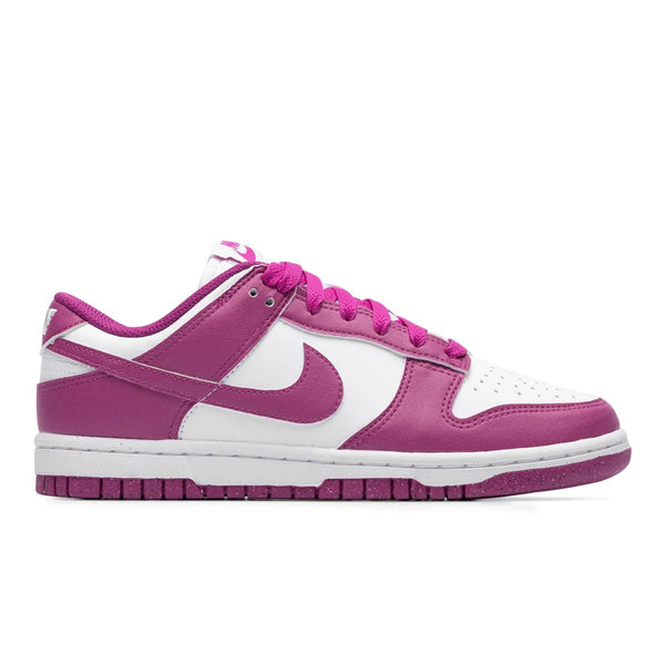 Women's Nike Dunk Low Next Nature White/Hot Fuchsia (DD1873 110)