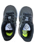 Toddler's Nike Force 1 Crater Black/White-Volt (DH4089 001)