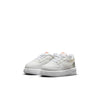 Toddler's Nike Air Force 1 Crater 'Creamwhite Gray' White/White-Orange (DH4341 100)
