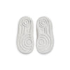 Toddler's Nike Air Force 1 Crater 'Creamwhite Gray' White/White-Orange (DH4341 100)