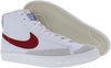 Men's Nike Blazer MID '77 White/Gym Red-LT Smoke Grey (DH7694 100)