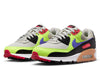 Women's Nike Air Max 90 Light Bone/Lt Ultramarine-Volt (DH8010 003)