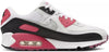 Women's Nike Air Max 90 White/Light Silver-Aster Pink (DH8010 105)