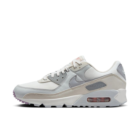 Women's Nike Air Max 90 Summit White/Wolf Grey (DH8010 107)