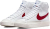 Big Kid's Nike Blazer Mid '77 White/Gym Red-LT Smoke Grey (DH9700 100)