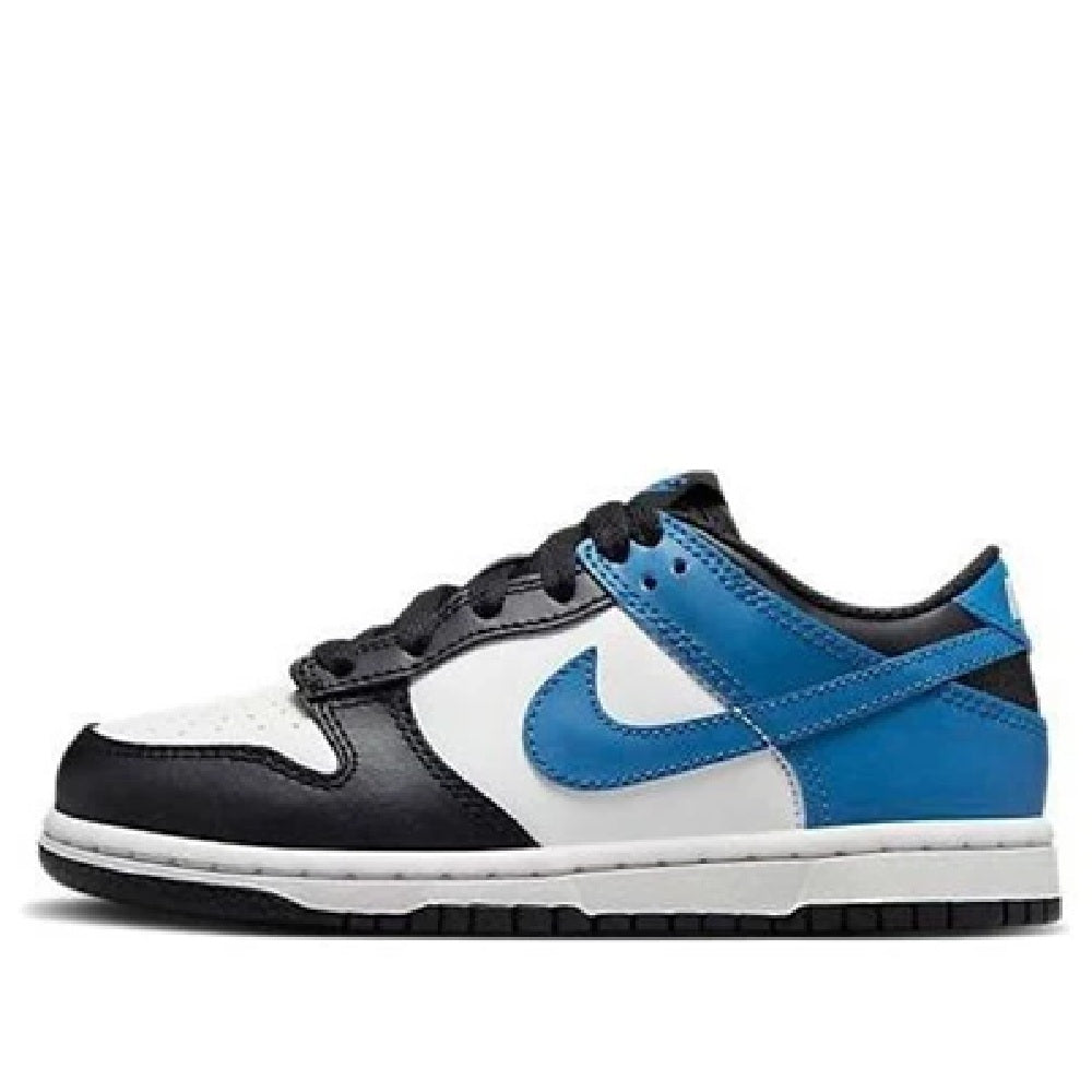 Little Kid's Nike Dunk Low Summit White/Industrial Blue (DH9756 104)