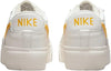 Women's Nike Blazer Low Platform Sail/Vivid Sulfur-Pale Ivory (DJ0292 111)