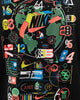 Men's Nike Black NSW Worldwide Icons T-Shirt