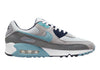 Men's Nike Air Max 90 Pure Platinum/Worn Blue (DM0029 003)