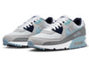 Men's Nike Air Max 90 Pure Platinum/Worn Blue (DM0029 003)