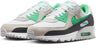 Men's Nike Air Max 90 White/Spring Green-Anthracite (DM0029 104)