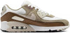 Men's Nike Air Max 90 Summit White/Black-Khaki (DM0029 109)